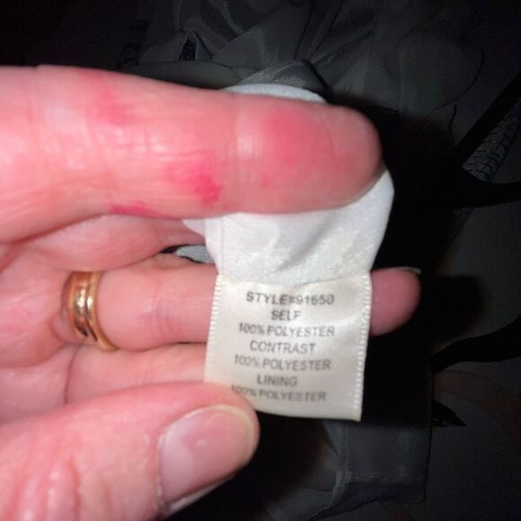 Under Skies white & navy dress medium - Picture 6 of 6